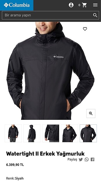 Columbia Yagmurluk