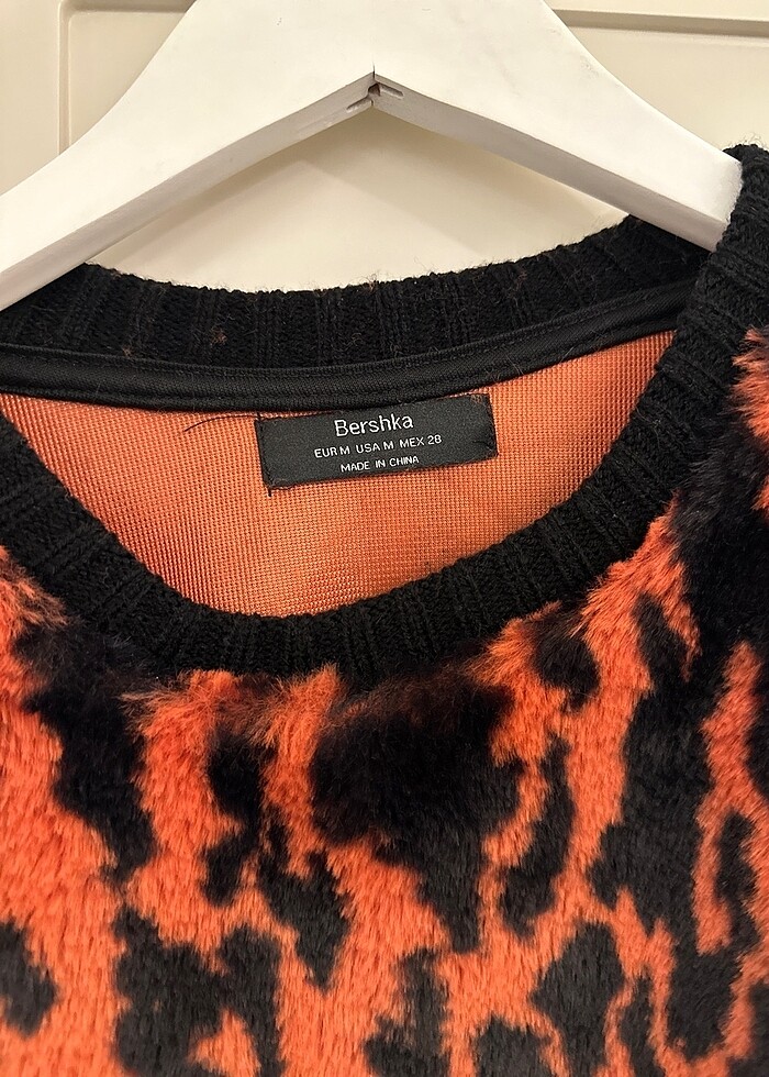 Sadece 2 ayrı gün giydim müthiş bir kazak ornijal marka kürk gib - Görsel 3