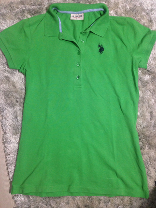 U.S Polo Assn. Yeşil Polo tişörtl
