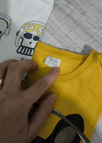 Renkli Baskılı Erkek Çocuk Tişörtleri - Görsel 5