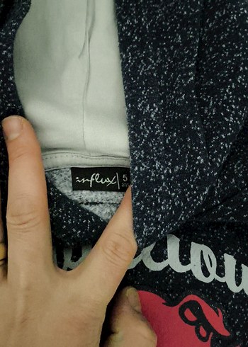 Erkek çocuk  Kapüşonlu Baskılı Sweatshirt - Görsel 5