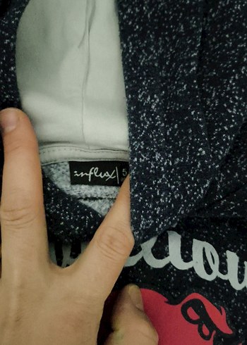 Erkek çocuk  Kapüşonlu Baskılı Sweatshirt - Görsel 4