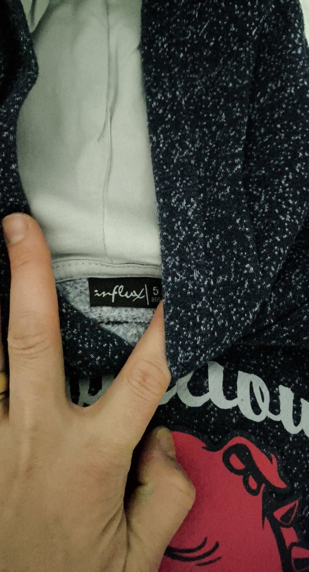 Erkek çocuk  Kapüşonlu Baskılı Sweatshirt - Görsel 5