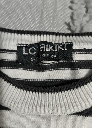 Erkek Çocuk Çizgili Triko Kazak - Görsel 3