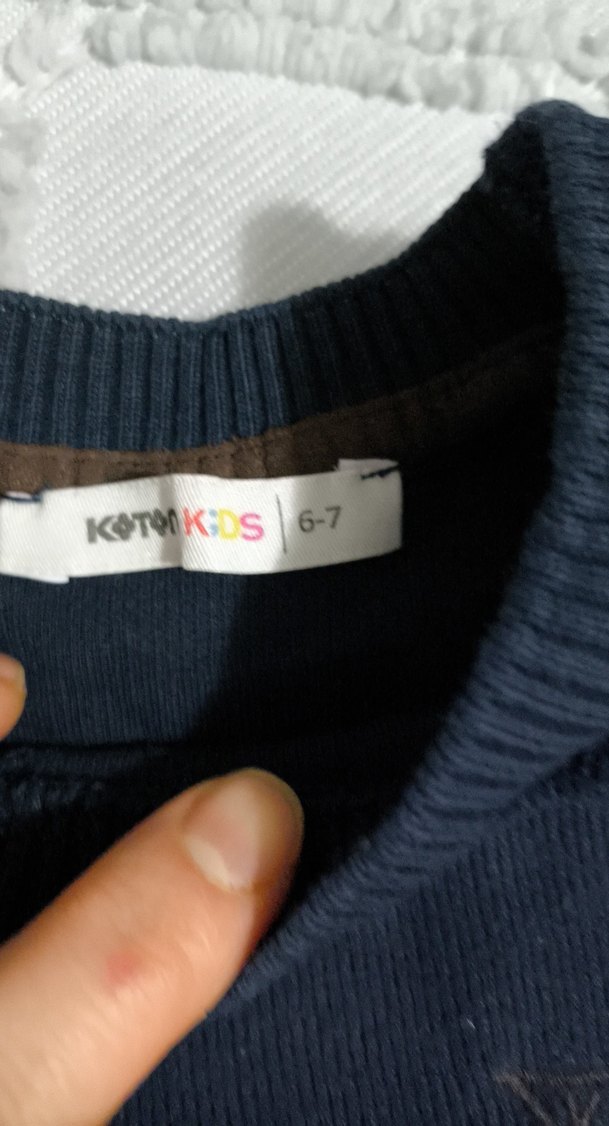 Erkek Çocuk Kahverengi Triko Sweatshirt - Görsel 2