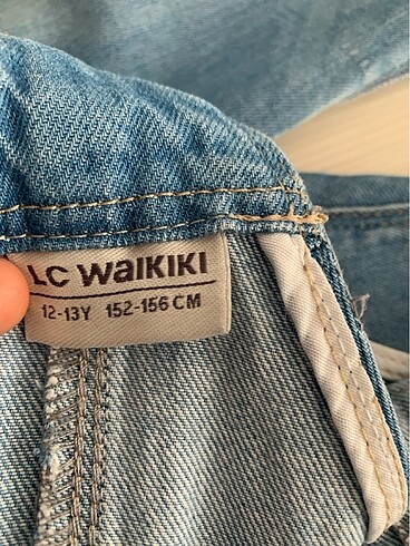 LC Waikiki Blue kot tulum elbise