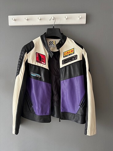 Bershka motorcu deri ceket
