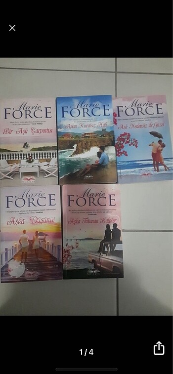 5 adet kitap Marie Force