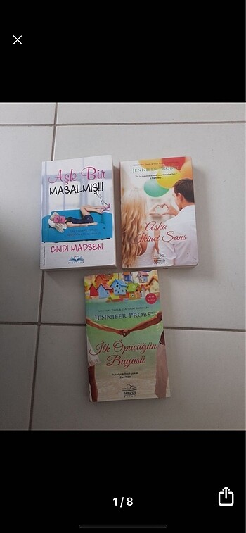 3 kitap Aşk romantik