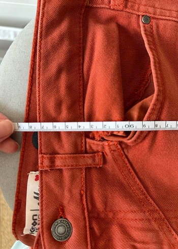 Kiremit Rengi Kadın Jean Pantolon - Görsel 6