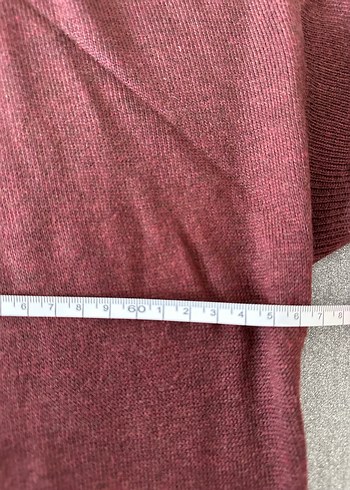 Bordo Kadın Midi Hırka - Görsel 5