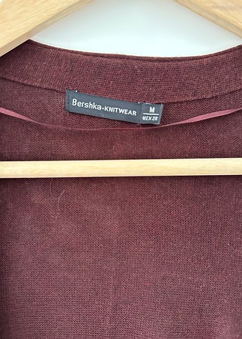 Bordo Kadın Midi Hırka - Görsel 3