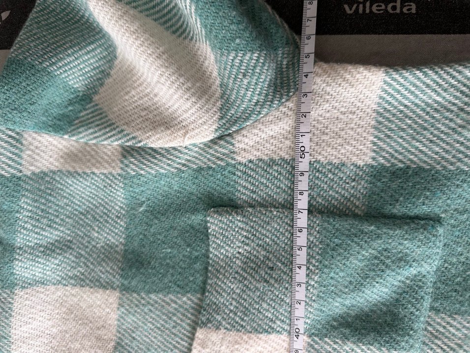 Düğmeli Yeşil Ekose Kadın Gömlek - Görsel 4