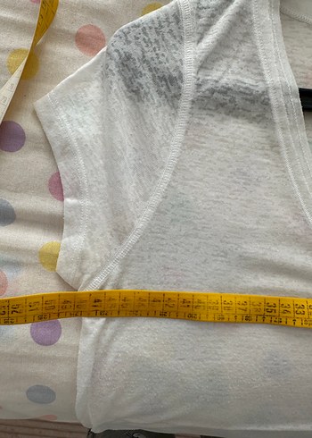 Stradivarius V Yaka Tişört - Görsel 3