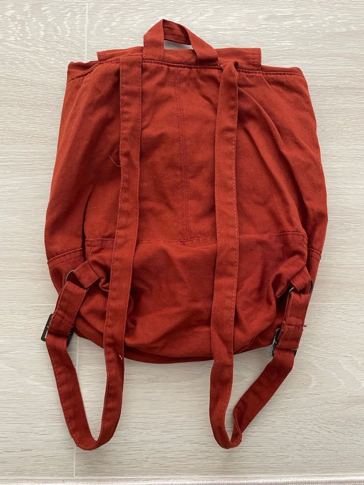 Turuncu Kadın Sırt Çantası - Görsel 2