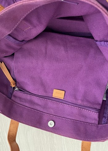 Mor Shopper Mango Kadın Çanta - Görsel 3