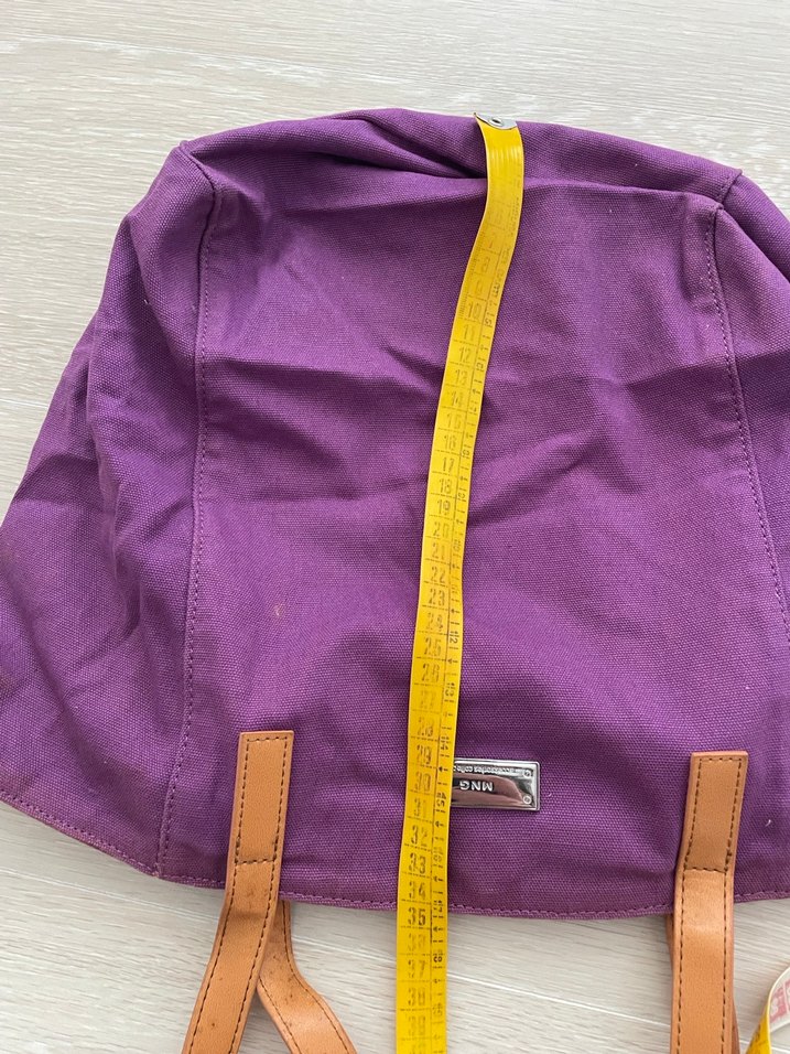 Mor Shopper Mango Kadın Çanta - Görsel 5