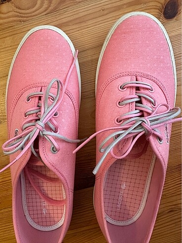 Lacoste Pembe Lacoste Ayakkabı