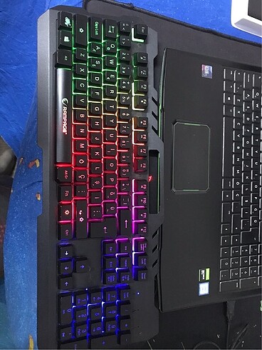 RAMPAGE X-JAMMER KB-R57 Oyuncu Klavyesi