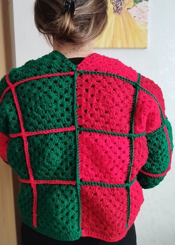 Noel için Bohem Kadın  Hırka - Görsel 4