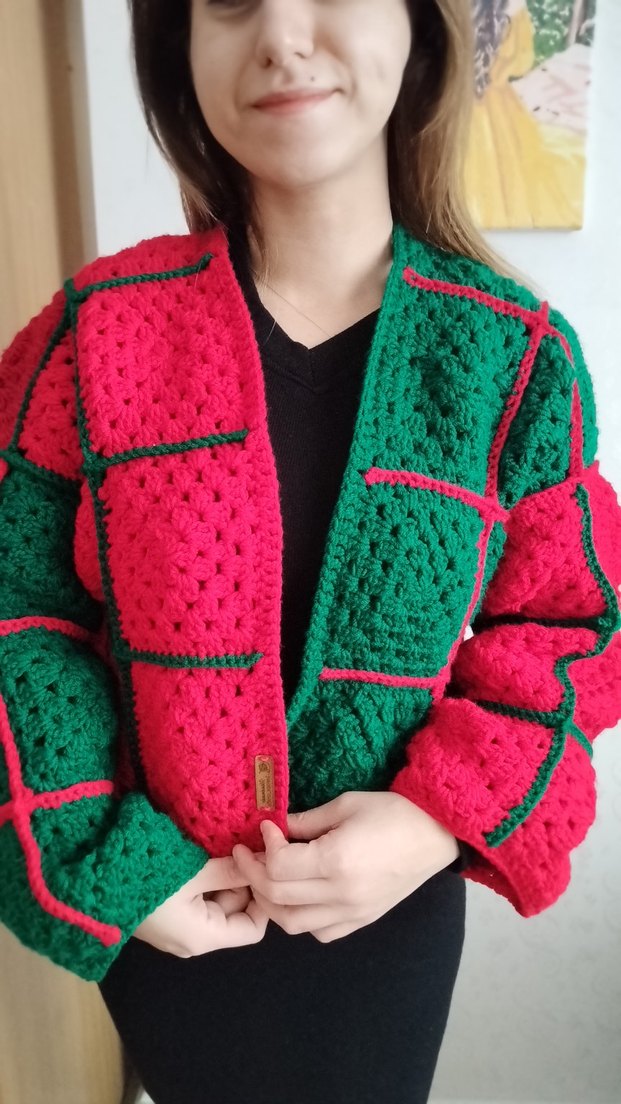 Noel için Bohem Kadın  Hırka - Görsel 3