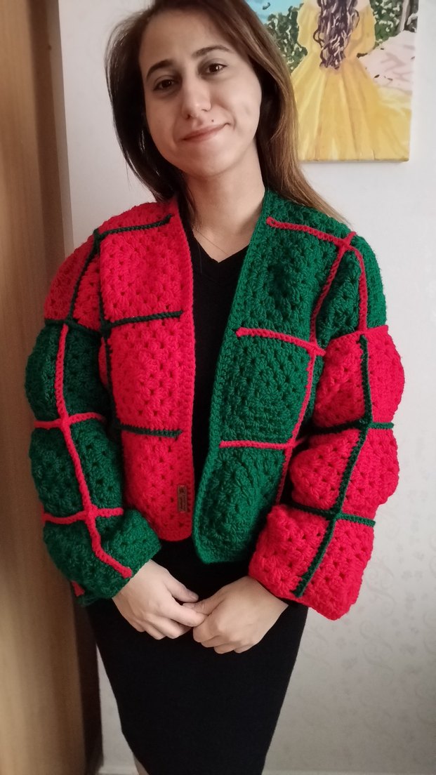 Noel için Bohem Kadın  Hırka - Görsel 2