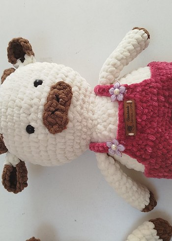 El Yapımı Peluş Oyuncak İnek - Görsel 3