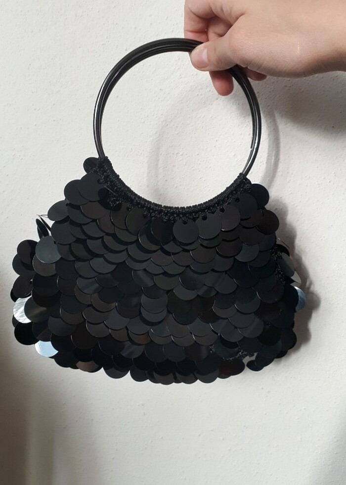 pullu şık gece çantaları - Görsel 2