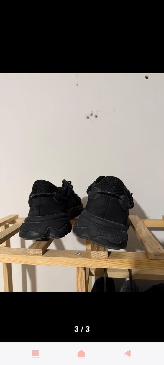 Siyah Adidas Spor Ayakkabı - Görsel 3