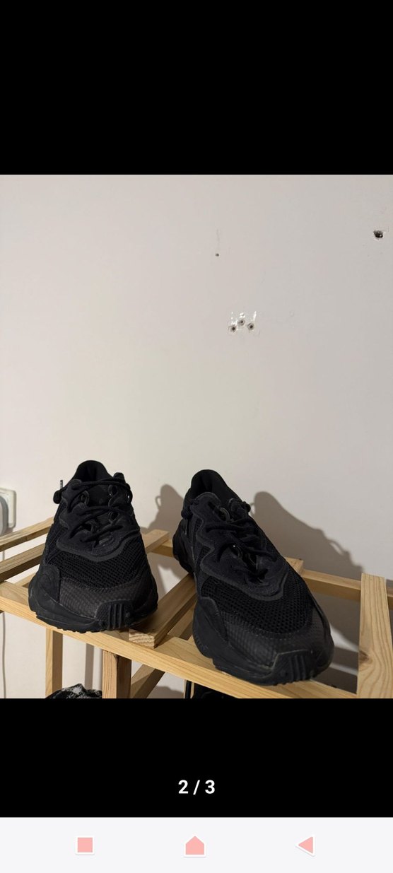 Siyah Adidas Spor Ayakkabı - Görsel 2