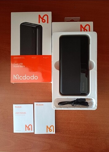 Mcdodo 20binlik powerbank typce kablolu - Görsel 4