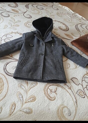 Kaşe mont kaban - Görsel 6