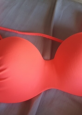 36 Beden pembe Renk My kyo fosforlu bikini üstü