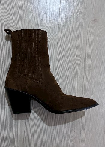 TERTEMİZ ZARA SÜET topuklu bot - Görsel 5