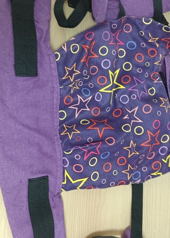 Renkli Desenli Mor Bebek Taşıyıcı 3 ay 4 yaş arası - Görsel 5