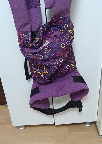 Renkli Desenli Mor Bebek Taşıyıcı 3 ay 4 yaş arası - Görsel 2