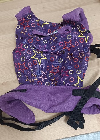 Renkli Desenli Mor Bebek Taşıyıcı 3 ay 4 yaş arası - Görsel 3