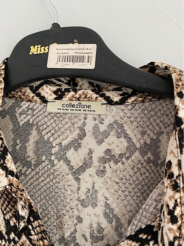 Collezione Leopar kadın gömlek