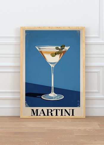 MARITINI KOKTEYL POSTER / ÇERÇEVESİZ