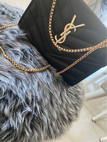 İthal YSL ÇANTA gold detaylı