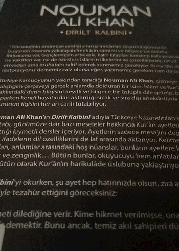 Dirilt Kalbini - Nouman Ali Khan Kitabı
