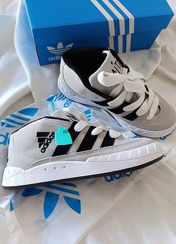 37 Beden çeşitli Renk Adidas Adematic Maité gri&siyah New COLLECTİON İthal kalite