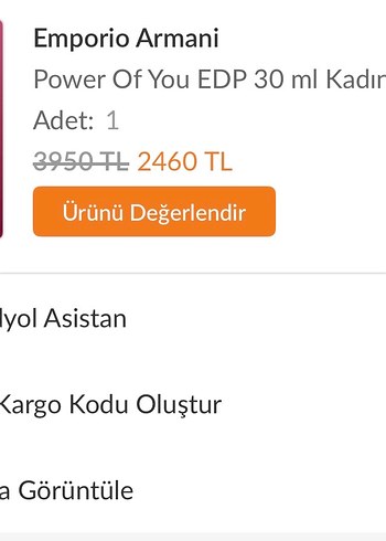 Emporio Armani Power Of You EDP 30 ml Kadın Parfümü - Görsel 2