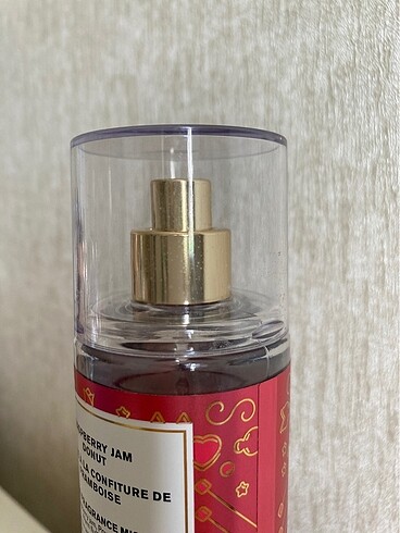 Bath & Body Works BBW Raspberry Jam Donut vücut spreyi