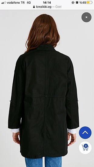 s Beden Lcw modest siyah tunik