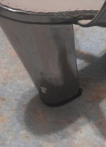 Füme rengi topuklu ayakkabı - Görsel 7