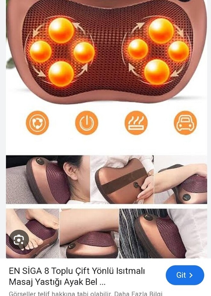 Bel boyun masaj aleti - Görsel 2