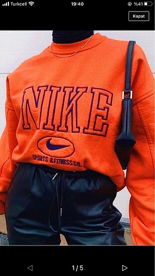 Turuncu sweat