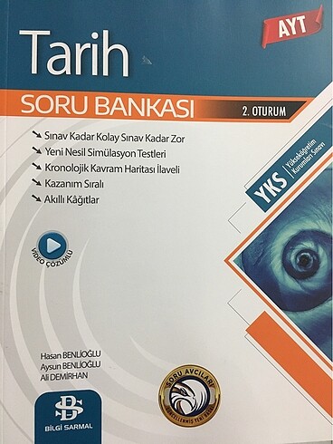 Ayt Tarih soru bankası bilgi sarmal 2025