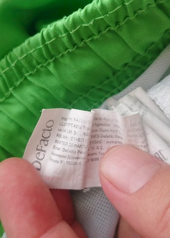 Yeşil Erkek Mayo Şortu - Görsel 2